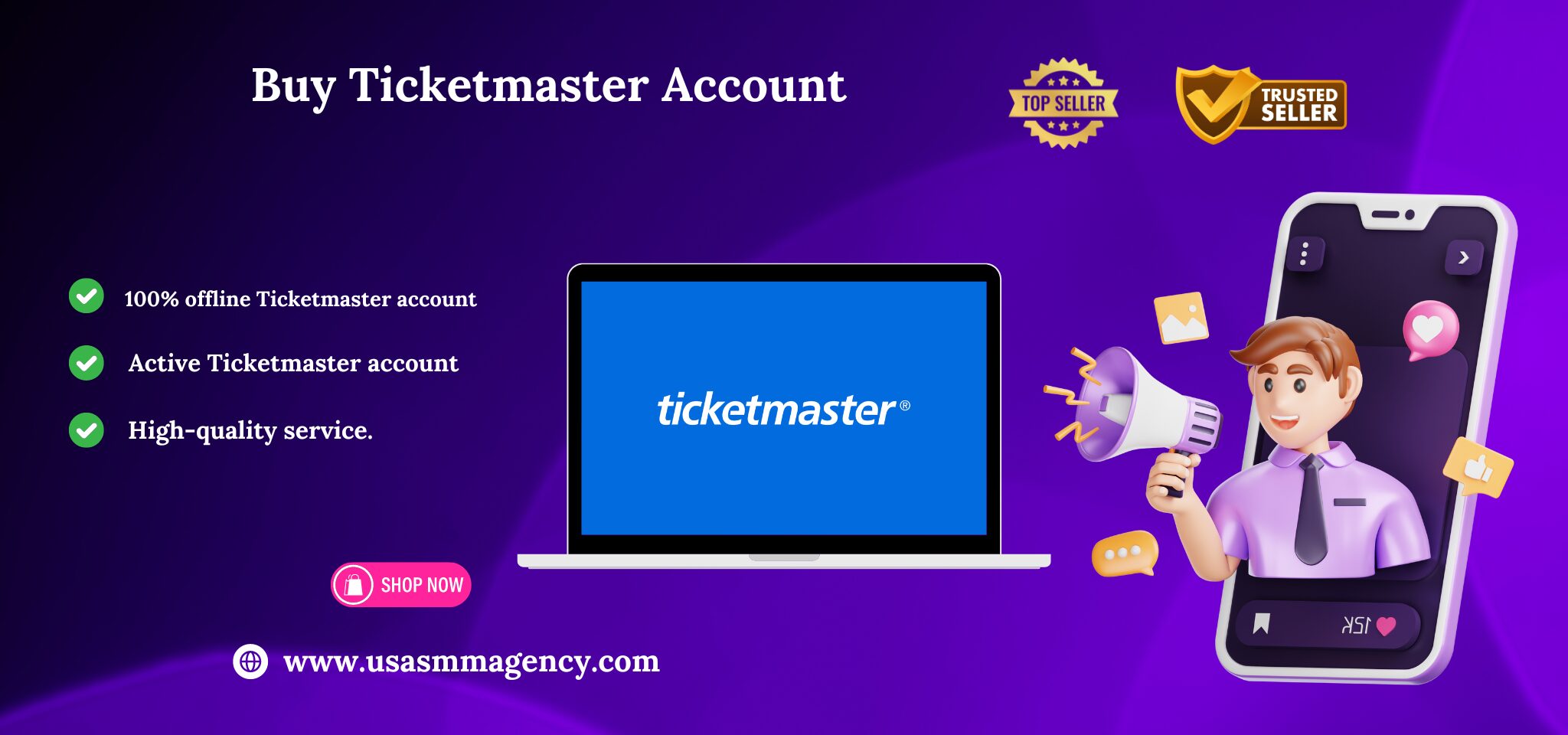 Buy Ticketmaster Account